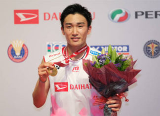 Happy to see Kento Momota return to action. (photo: How Foo Yeen/Getty Images)