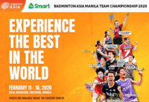 Philippines has banned China and Hong Kong from Asian Badminton Championships due to Coronavirus outbreak. (photo: Badminton Asia)