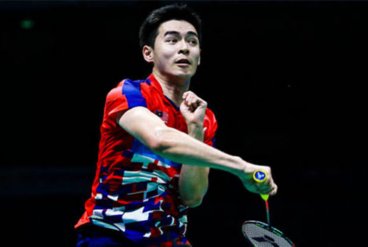 Cheam June Wei is playing extremely well at the 2020 Badminton Asia Team Championships. (photo: Visual China Group via Getty Images)