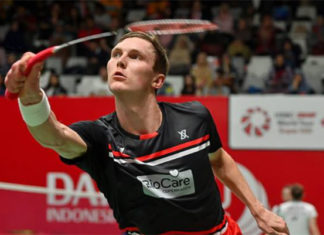 Viktor Axelsen to defend his Spain Masters title against Kunlavut Vitidsarn on Sunday. (photo: AFP)
