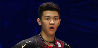 Lee Zii Jia couldn't believe he was faulted by the umpire at the very crucial moment of the match.