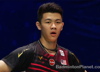 Lee Zii Jia couldn't believe he was faulted by the umpire at the very crucial moment of the match.