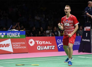 Mads Conrad-Petersen announces retirement after 2020 Thomas Cup Finals.(photo: Romeo Gacad/AFP/Getty Images)