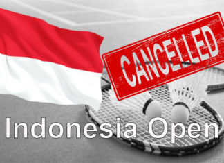 BWF suspends all tournaments until July due to coronavirus outbreak.