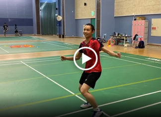 Tai Tzu Ying plays "foot badminton". (photo/video: Tai Tzu Ying's Instagram)