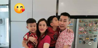 Wish Kingston (second right) a Happy Birthday! (photo: Lee Chong Wei's Facebook)
