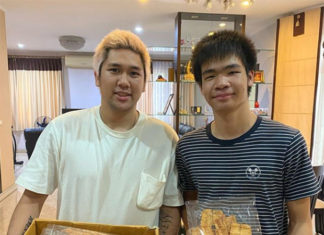 Wish Bodin Isara (L) best of luck with his business. (photo: Bodin Isara's Instagram)