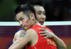 Both Lee Chong Wei and Lin Dan have ruled the badminton world over the last two decades. (photo: Xinhua)