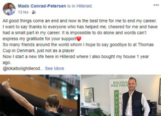 Wish Mads Conrad-Petersen much success and happiness as he begins a new chapter in his life. (photo: Mads Conrad-Petersen's Facebook - https://www.facebook.com/mads.conradpetersen)