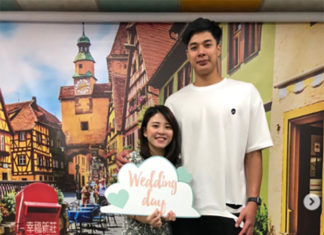 Congratulations to Lu Ching Yao and Tiff Liao, wishing you guys a lot of love and happiness! (photo: Lu Ching Yao's Instagram)
