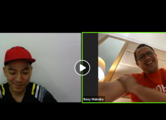 Tan Boon Heong shares fun stories with Rexy Mainaky in live chat. (photo: Tan Boon Heong's Facebook)