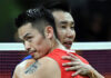 Both Lee Chong Wei and Lin Dan are the greatest badminton players of all time. (photo: Xinhua)
