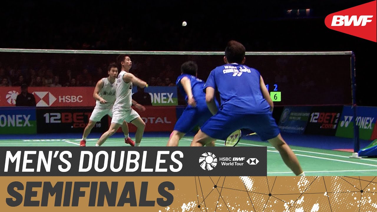 2020 All England Open SF: Marcus Fernaldi Gideon/Kevin Sanjaya Sukamuljo vs. Lee Yang/Wang Chi-Lin