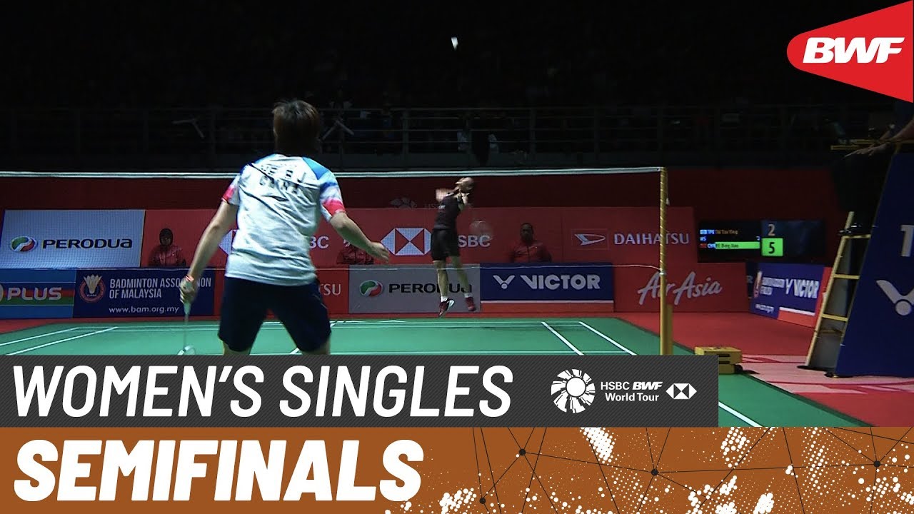 2020 Malaysia Masters SF: Tai Tzu Ying vs. He Bing Jiao