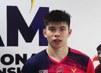 Leong Jun Hao is one of the most exciting young players in the BAM Invitational Championships. (photo: BAM)