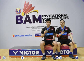 Aaron Chia/Soh Wooi Yik overcome Teo Ee Yi/Ong Yew Sin to win the BAM Invitational Championships title. (photo: BAM)