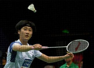 Chen Yufei beats Gao Fangjie on day one of the 2020 China Badminton Super League (CBSL). (photo: Chinanews)