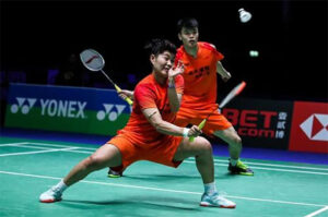 Wang Yi Lyu/Huang Dong Ping easily defeat opponents from the Hunan team. (photo: CBSL)