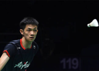 Daren Liew joins Malaysia's Thomas Cup squad. (photo: AFP)