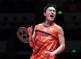 Can't wait to see Kento Momota in action at Denmark Open. (photo: AFP)
