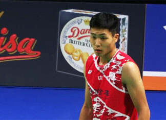 Chou Tien Chen enters Denmark Open second round.