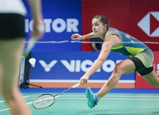 Carolina Marin roars into Denmark Open semi-final. (photo: EPA-EFE)
