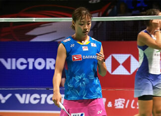 Nozomi Okuhara beats Carolina Marin in Denmark Open final to end two-year title drought.