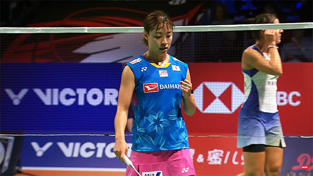 Nozomi Okuhara beats Carolina Marin in Denmark Open final to end two-year title drought. Nozomi Okuhara beats Carolina Marin in Denmark Open final to end two-year title drought.