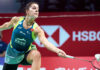 Carolina Marin marches into SaarLorLux Open Semis. (photo: Lars Ronbog / FrontZoneSport via Getty Images)