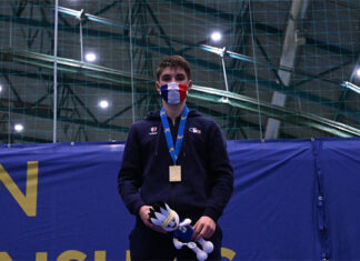 Christo Popov wins the 2020 European Junior Championships. (photo: Badminton Europe)