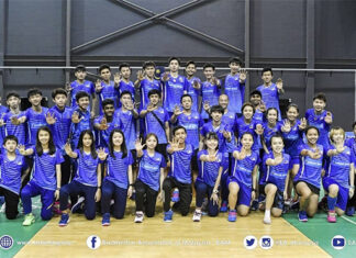 An excited Avengers team after winning the BAM Mixed Team Championships. (photo: BAM)