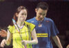 Lee Chong Wei and Wong Mew Choo face delay in return to Mix & Match action. (photo: S.S.KANESAN)