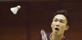 Kento Momota enters the semi-final of All-Japan championships. (photo: nikkansports)