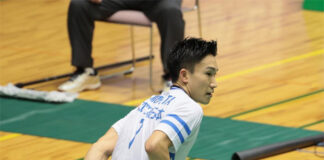 Kento Momota to play Kanta Tsuneyama in All-Japan Championships Final. (photo: sanspo)