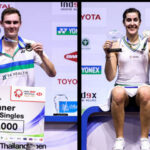 Viktor Axelsen and Carolina Marin win YONEX Thailand Open.(photo: Shi Tang/GettyImages)