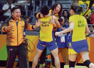Chan Peng Soon and Goh Liu Ying eager to reunite with Chin Eei Hui. (photo: AFP)
