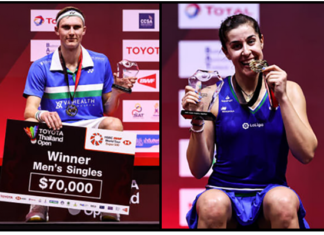Viktor Axelsen, Carolina Marin win Toyota Thailand Open. (photo: Shi Tang/Getty Images)