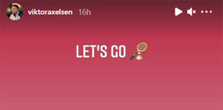 Viktor Axelsen is optimistic about 2020 BWF World Tour Finals chances. (photo: Viktor Axelsen's Instagram)