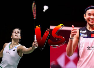 Carolina Marin vs. Tai Tzu-Ying in the final of 2020 BWF World Tour Finals.(photo: Shi Tang/Getty Images)