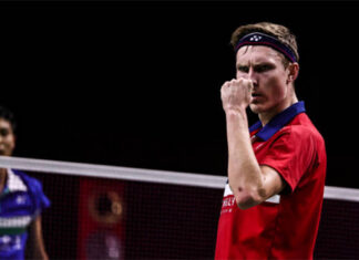 Viktor Axelsen is unstoppable at the 2020 BWF World Tour Finals. (photo: Shi Tang/Getty Images)