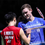 Kento Momota (L), Viktor Axelsen placed on opposite sides of the 2021 All England draw. (photo: Getty Images)