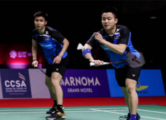 Aaron Chia/Soh Wooi Yik ready for competition at the Swiss Open and the All England. (photo: Shi Tang/ Getty Images)