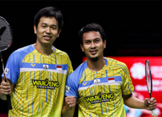 Mohammad Ahsan/Hendra Setiawan continue to roll back the years. (photo: Shi Tang/ Getty Images)