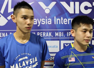 Low Hang Yee/Ng Eng Cheong advance to Swiss Open quarter-finals. (photo: BAM)