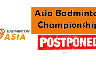 Asia Badminton Championships (ABC) has been postponed.