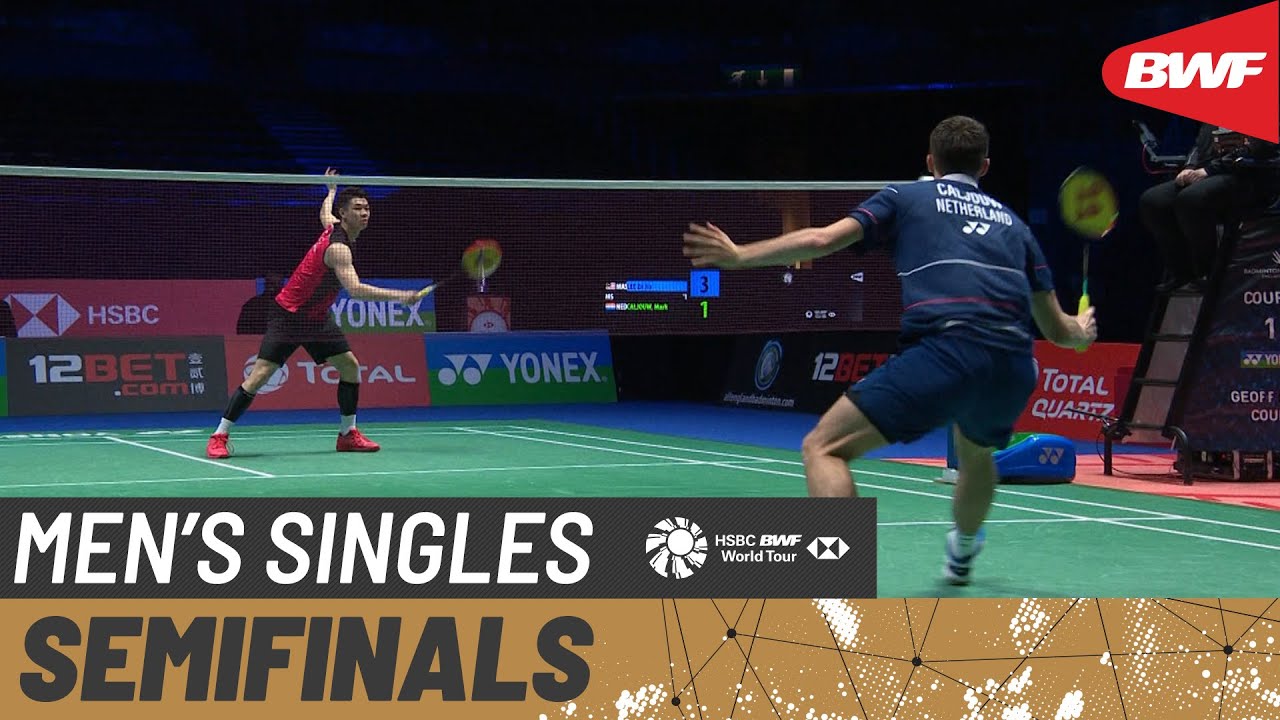 2021 All England Championships Semi-Final: Lee Zii Jia vs. Mark Caljouw