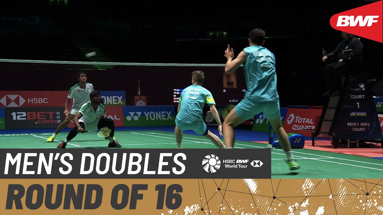 2021 All England Championships 2nd Round: Kim Astrup/Anders Skaarup Rasmussen vs. Satwiksairaj Rankireddy/Chirag Shetty