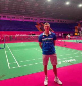 Viktor Axelsen eyes his third European Badminton Championships title in Kyiv. (photo: Viktor Axelsen's Facebook)