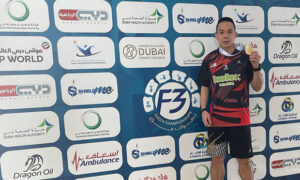 Cheah Liek Hou wins the 2021 Dubai Para Badminton International. (photo: Cheah Liek Hou's Instagram)