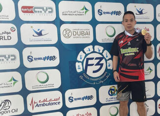Cheah Liek Hou wins the 2021 Dubai Para Badminton International. (photo: Cheah Liek Hou's Instagram)